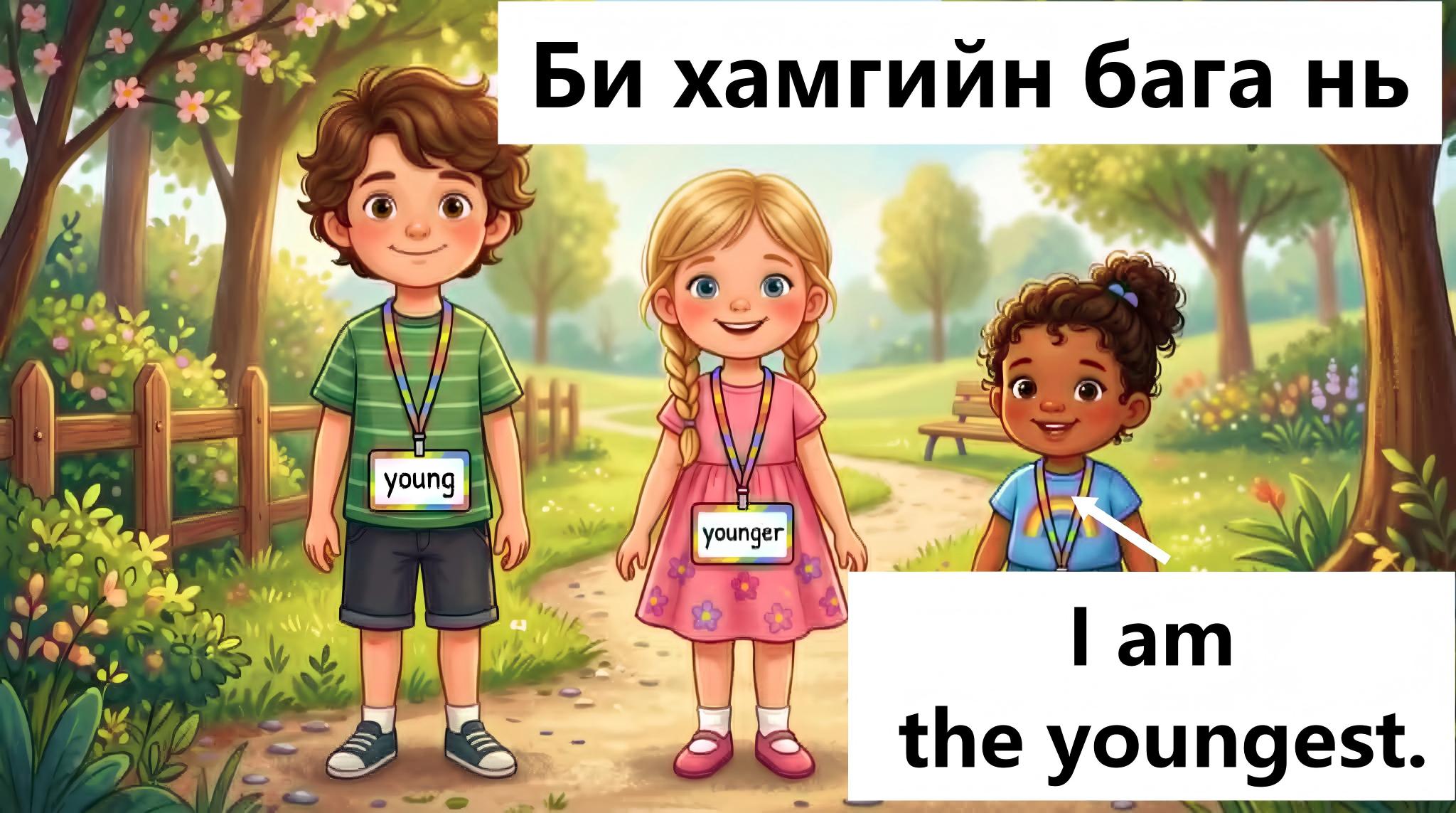 I am the youngest