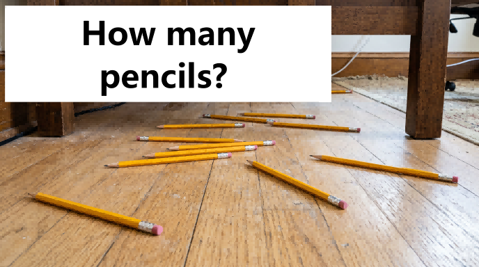 How many pencils?
