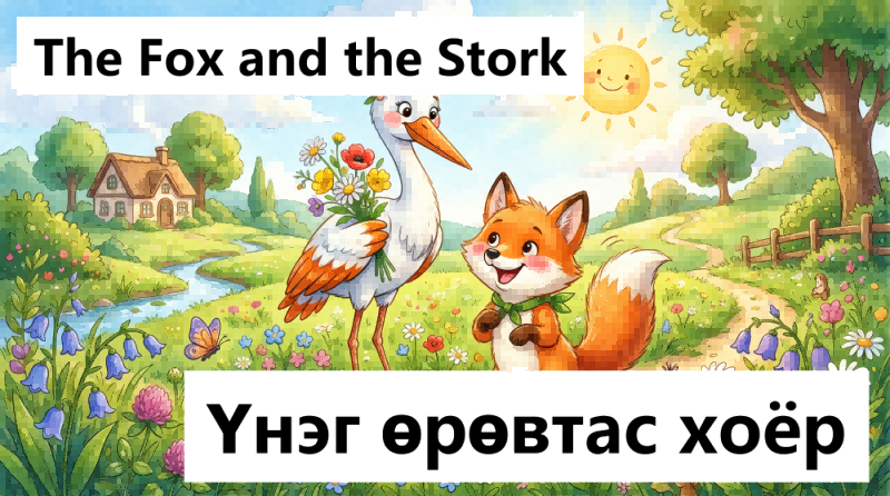 The Fox and the Stork