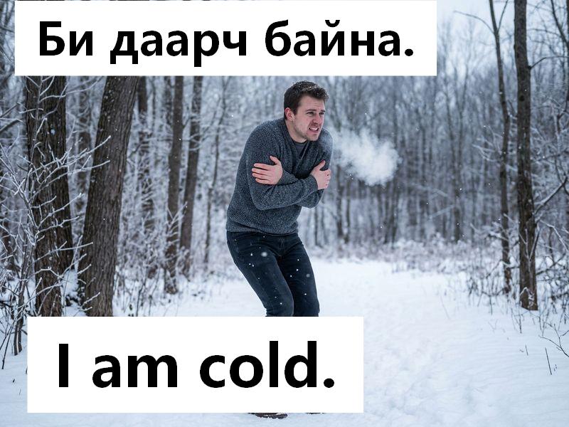Би даарч байна Би халууцаж байна