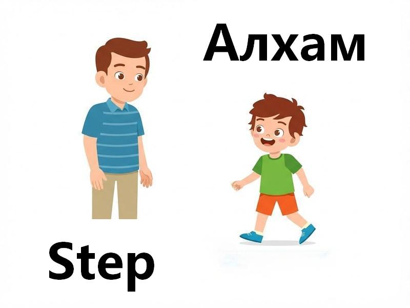 Алхам урагшаа хойшоо